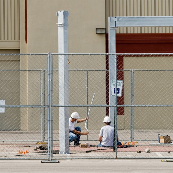 how much time can i rent the temporary fence for my construction site or event in Buzzards Bay